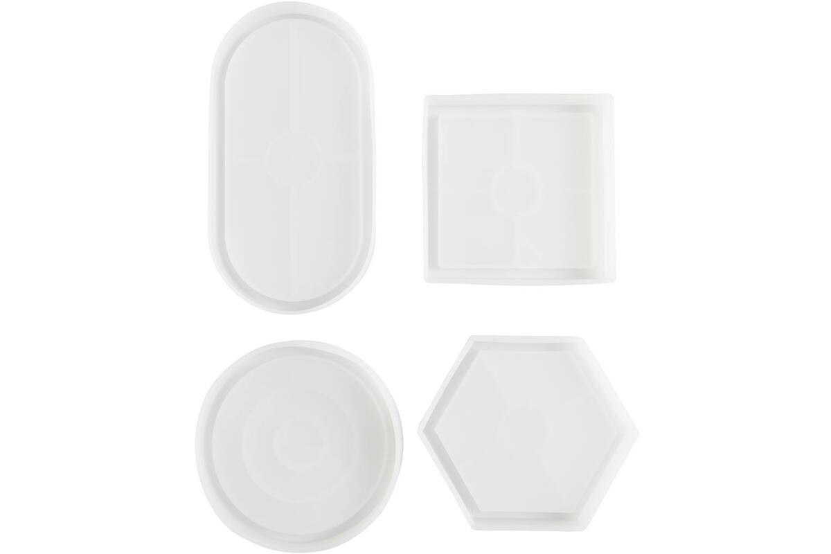 Siliconen vorm verschillende vormen, 4 stuks
