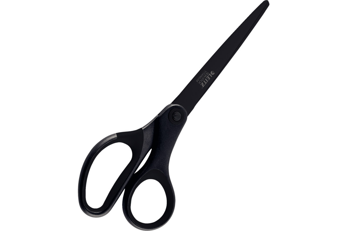 Schaar Leitz 20,5 cm non-stick zwart