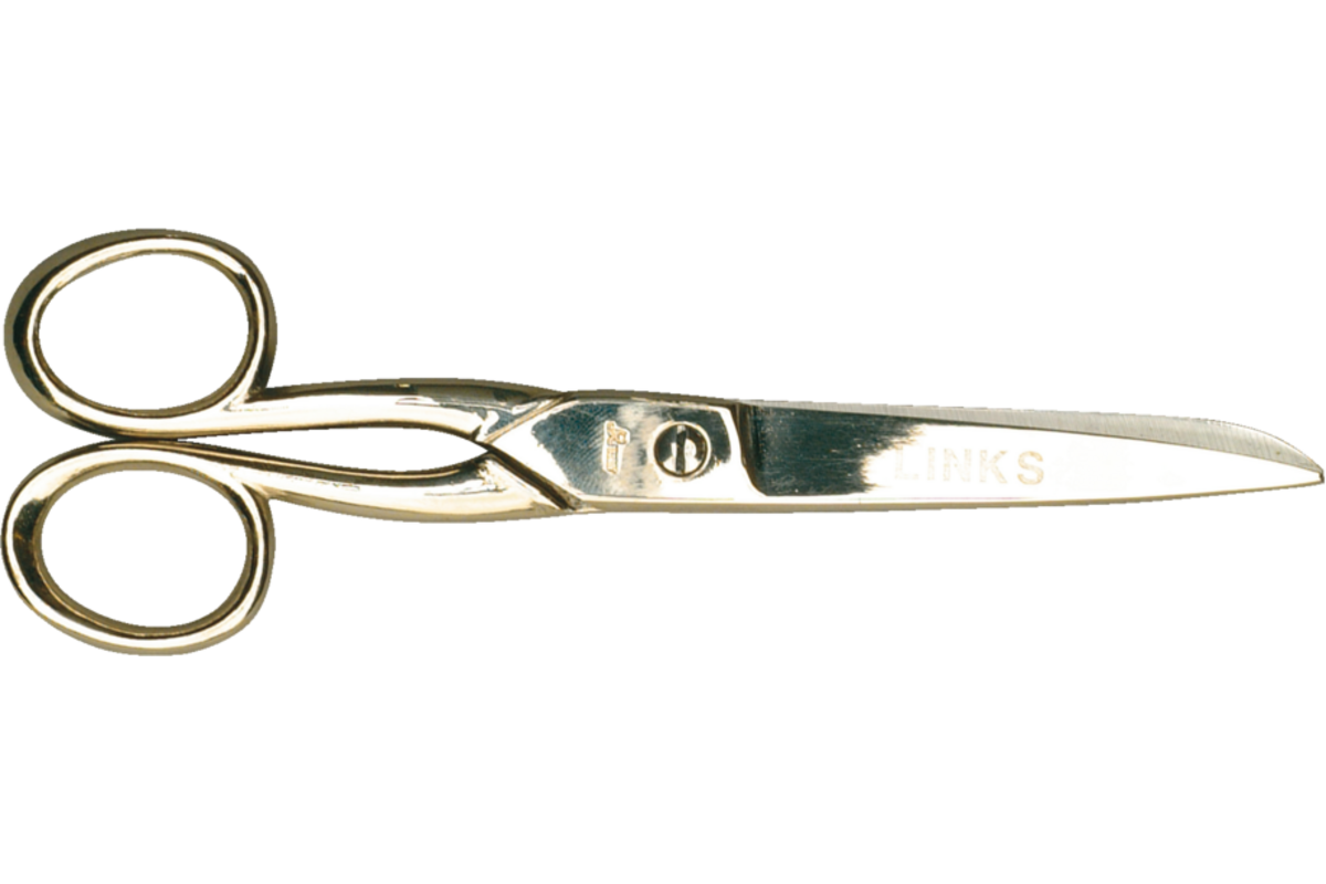 Schaar 15,5 cm rvs linkshandig