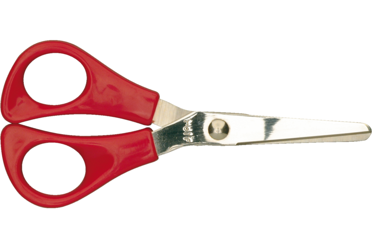 Kleuterschaartje 14 cm rood