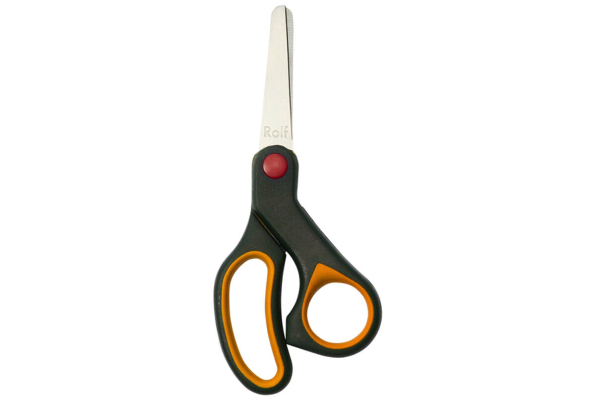 Schaar 13 cm soft-grip knutselschaar ronde punt