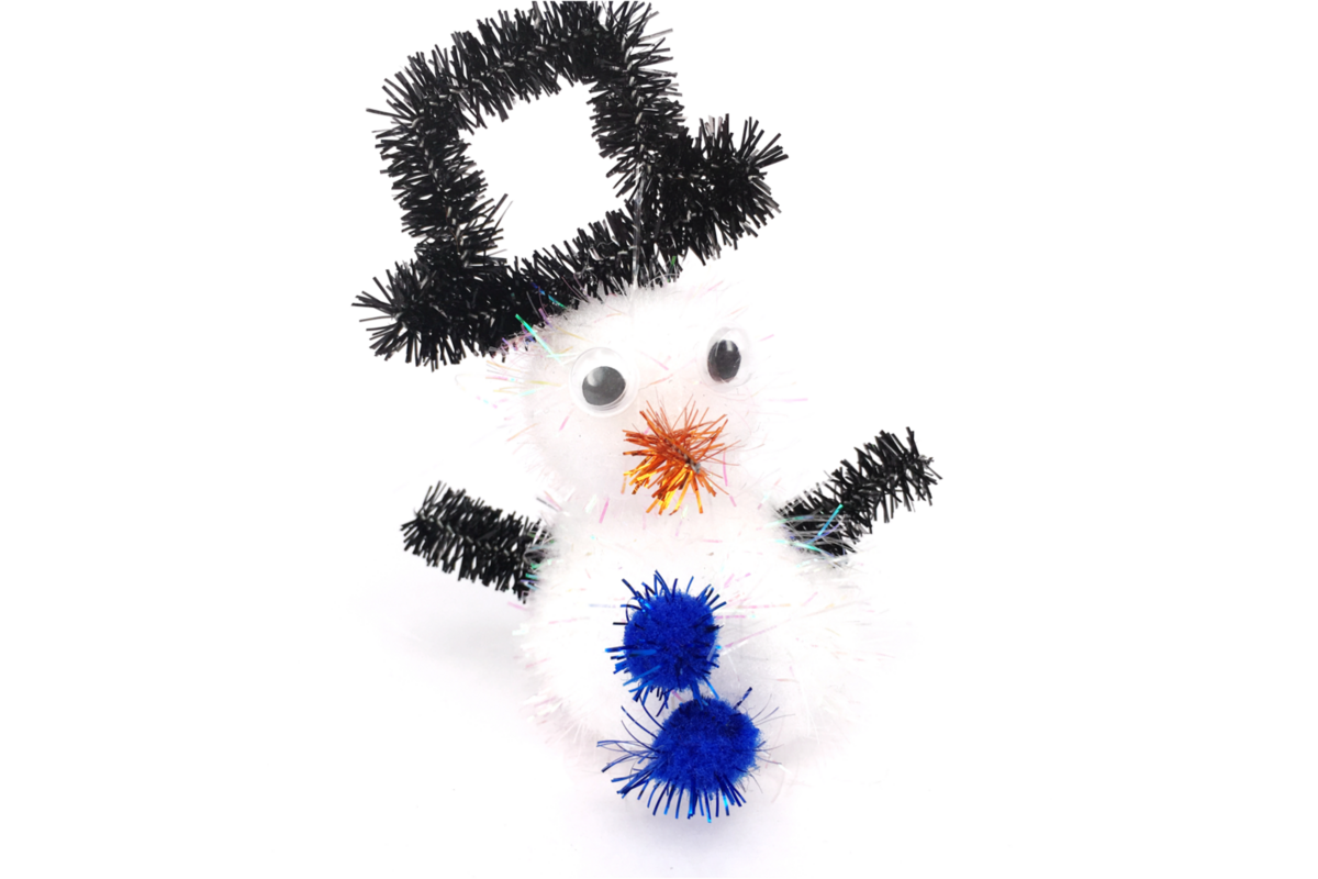 Chenilledraad/pompons glitterpakket assorti, 300 stuks