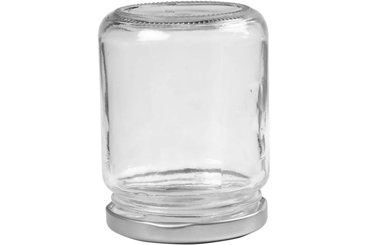 Glazen pot 9,1 x 6,8 cm, 12 stuks