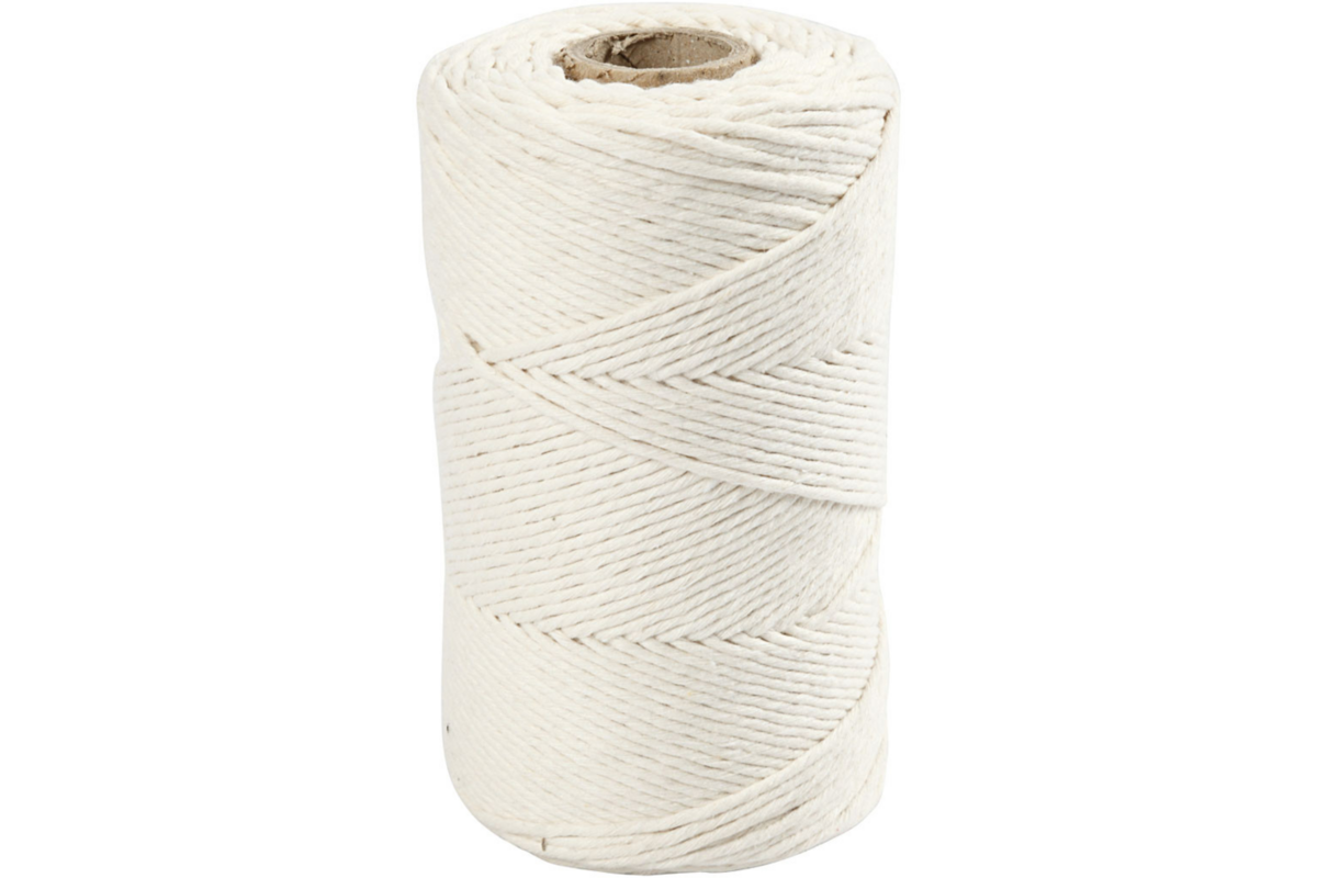 Macramé Koord Naturel 198 meter, 2 mm