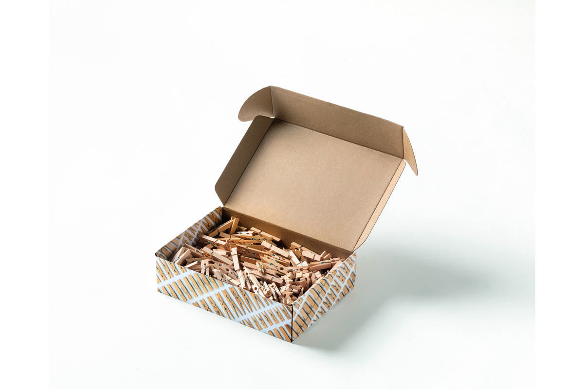 Crea-box Mini-wasknijpers naturel, 500 gr