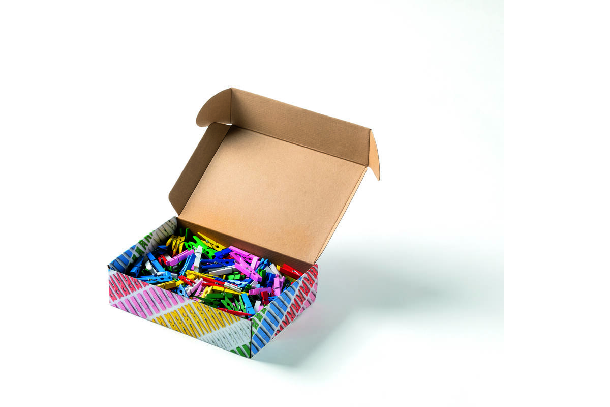Crea-box Mini-wasknijpers assorti, 500 gr