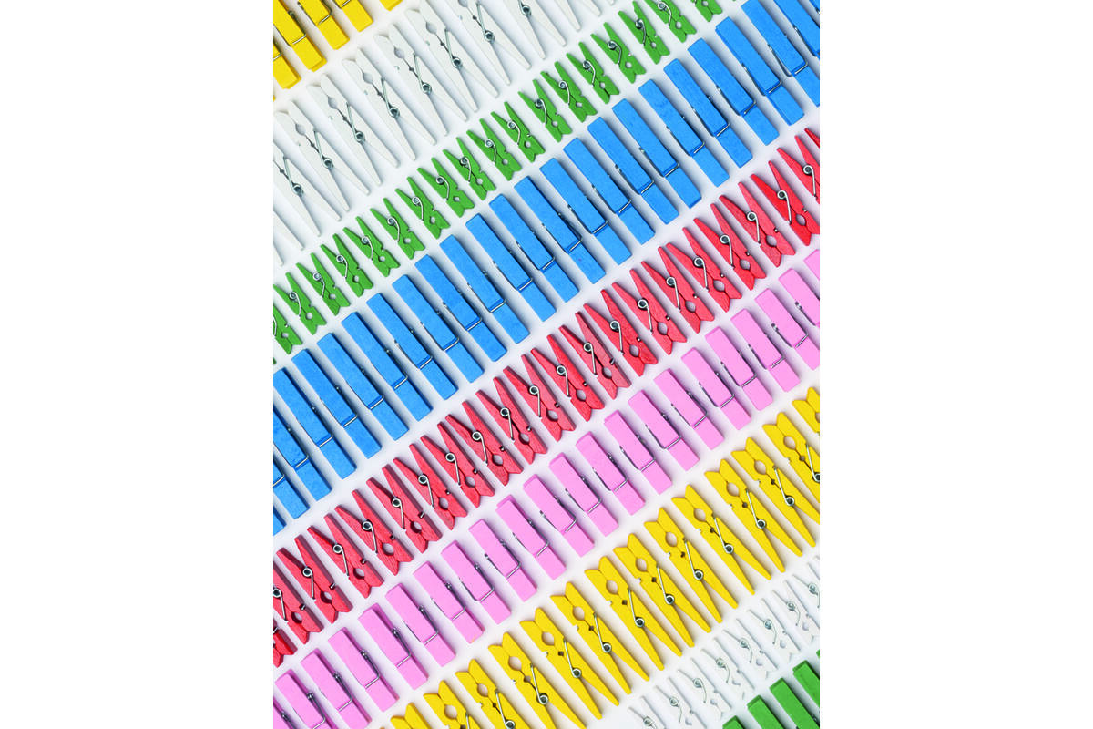 Crea-box Mini-wasknijpers assorti, 500 gr