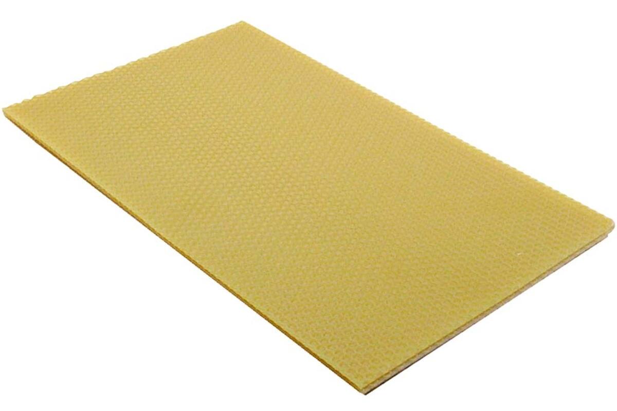 Bijenwas naturel 20 x 33 cm, 2 mm