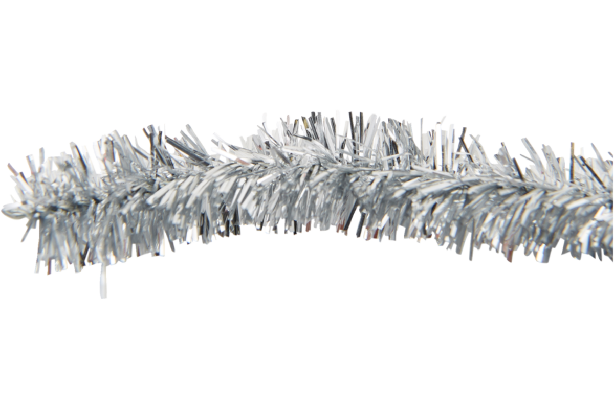 Chenilledraad 7 mtr x 9 mm zilver