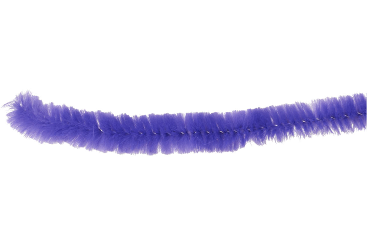 Chenilledraad 7 mtr x 9 mm lila