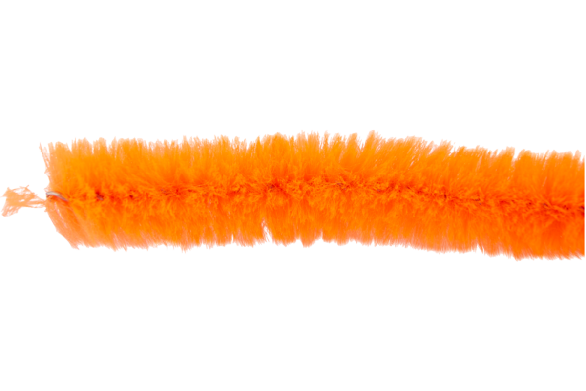 Chenilledraad 7 mtr x 9 mm oranje