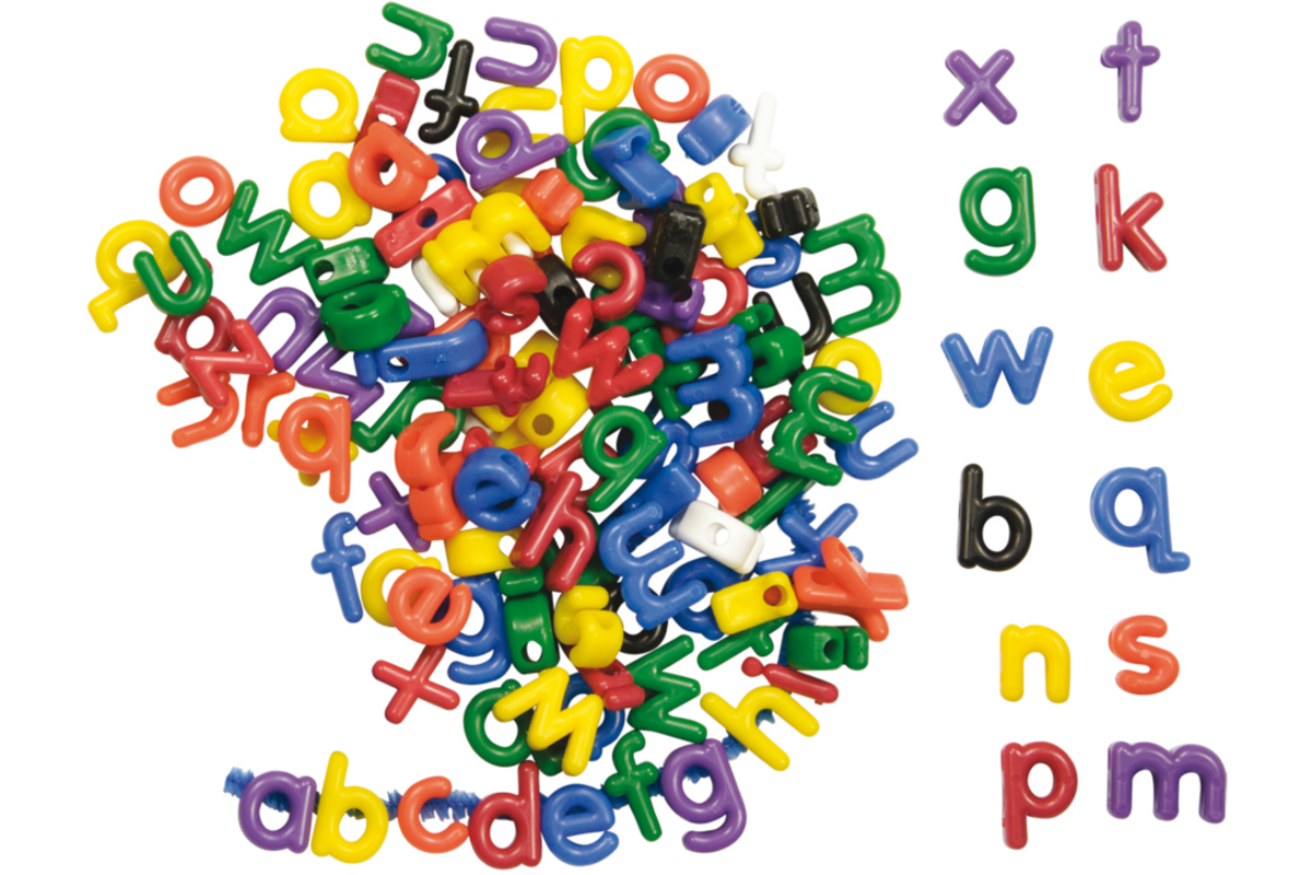 Letterkralen kleine letter 15 x 25 mm, 288 stuks
