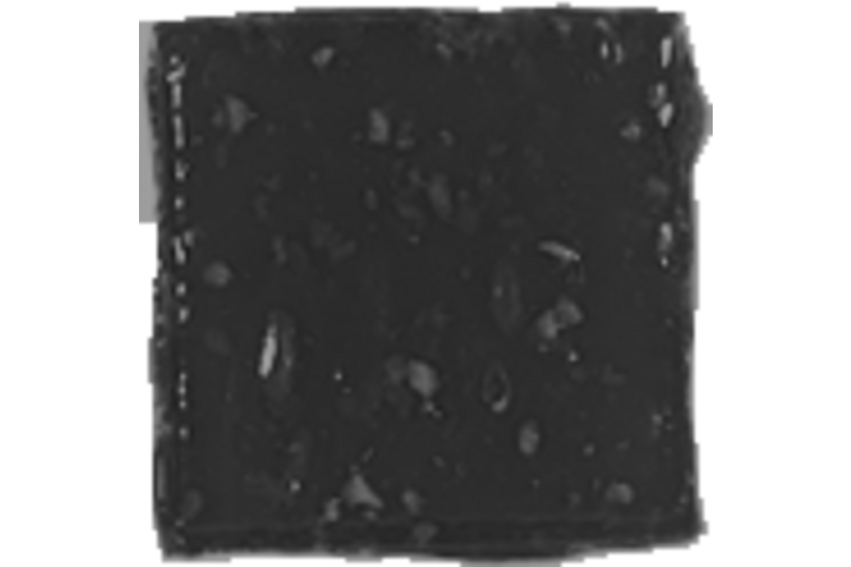 Glasmozaïek zwart vierkant 1 x 1 cm, 300 stuks