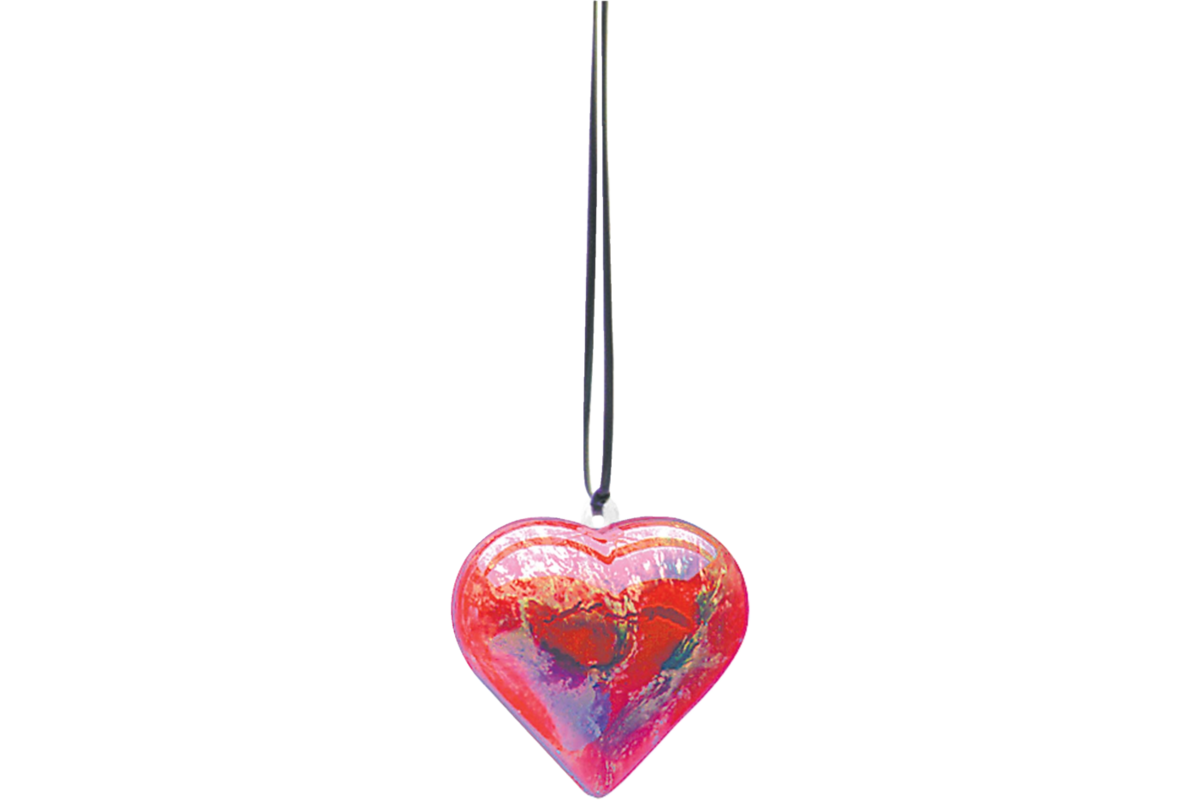 Transparante hartjes om te vullen 7,6 cm , set van 12 stuks