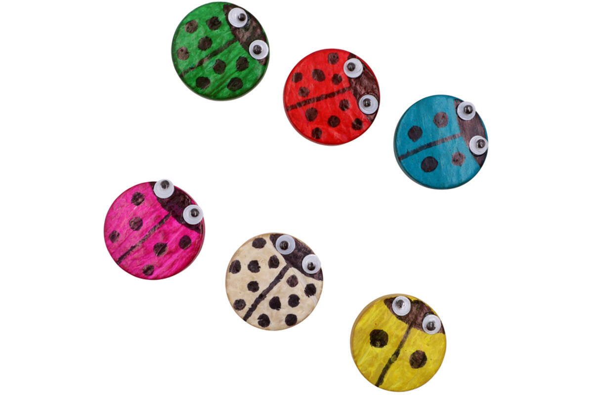 Kokosnoot rond assorti 25 mm, 250 gram