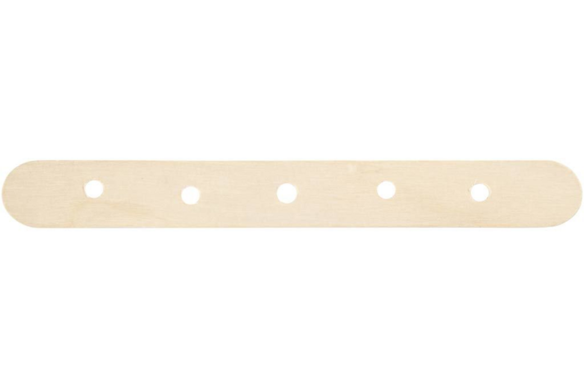 Constructiestokjes naturel 15 cm, 500 stuks