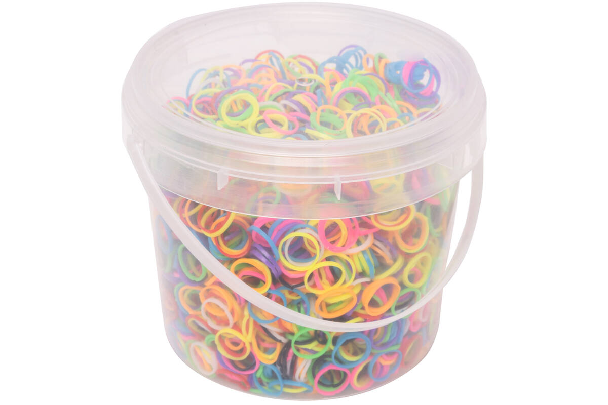 Loom bandjes assorti, 5000 stuks
