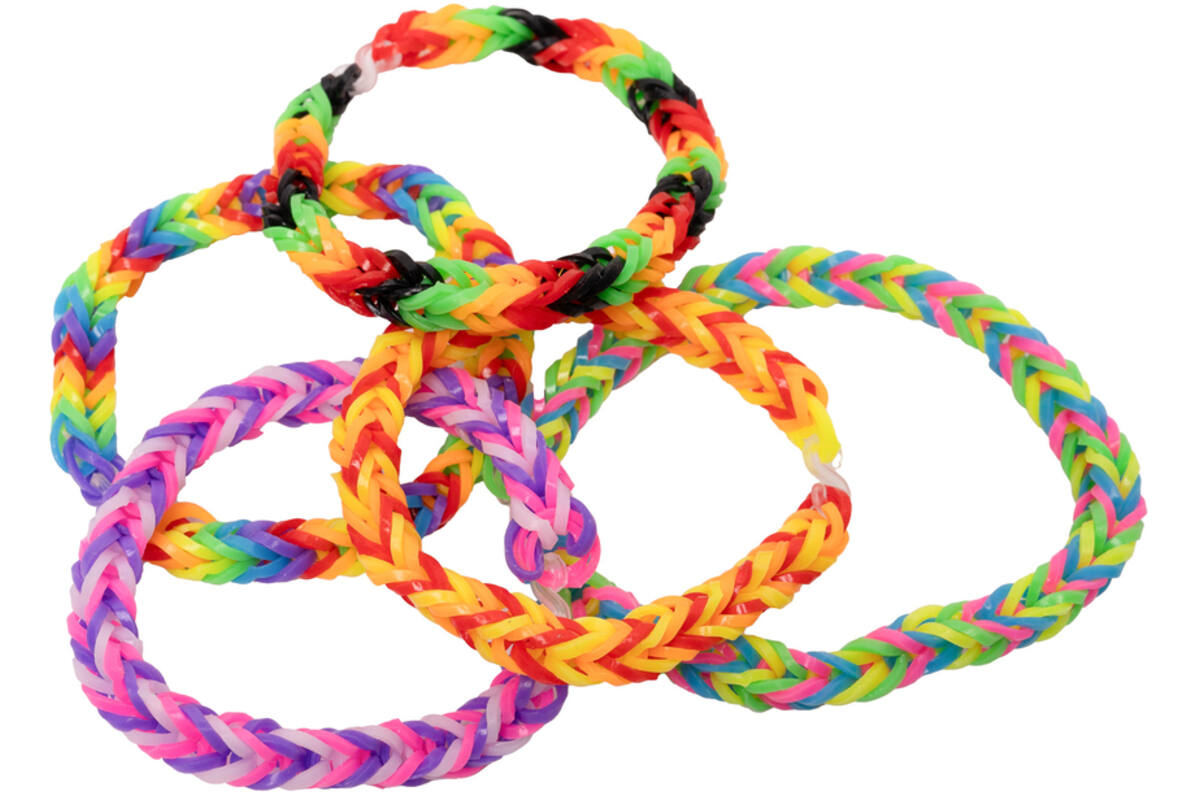 Loom bandjes assorti, 5000 stuks