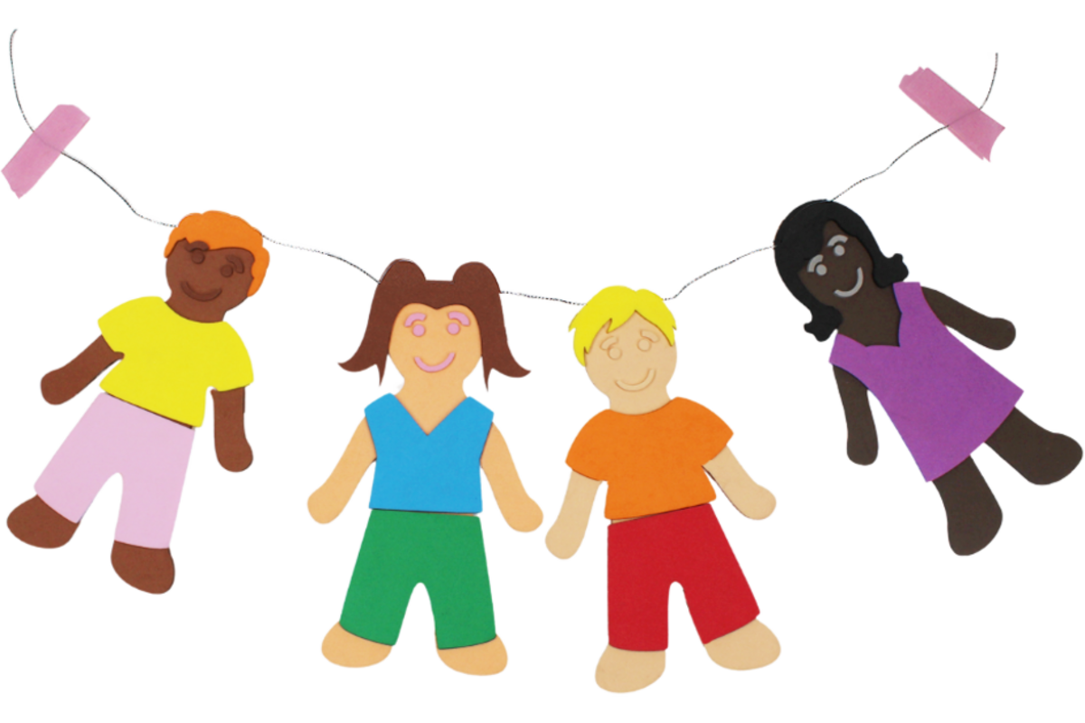 Foam wereldfamilie tussen de 2 en 14 cm, 237 stuks