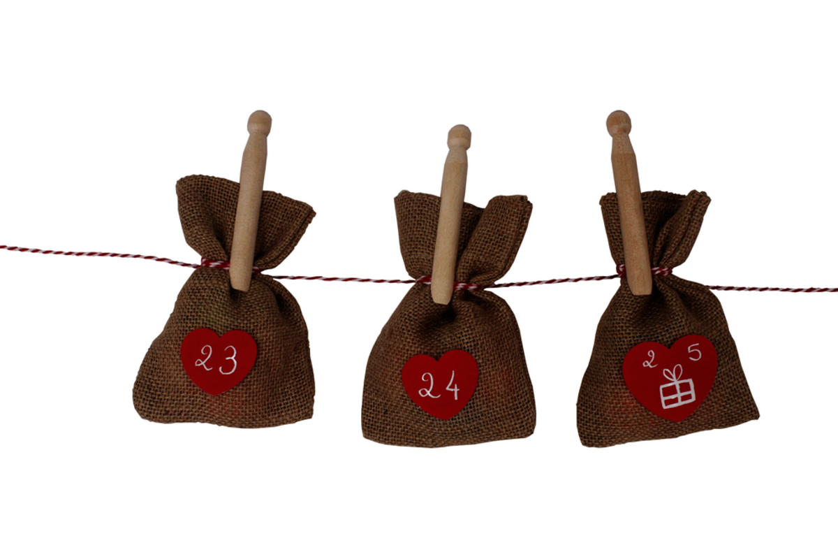 Retro houten wasknijpers 11 cm, 6 stuks