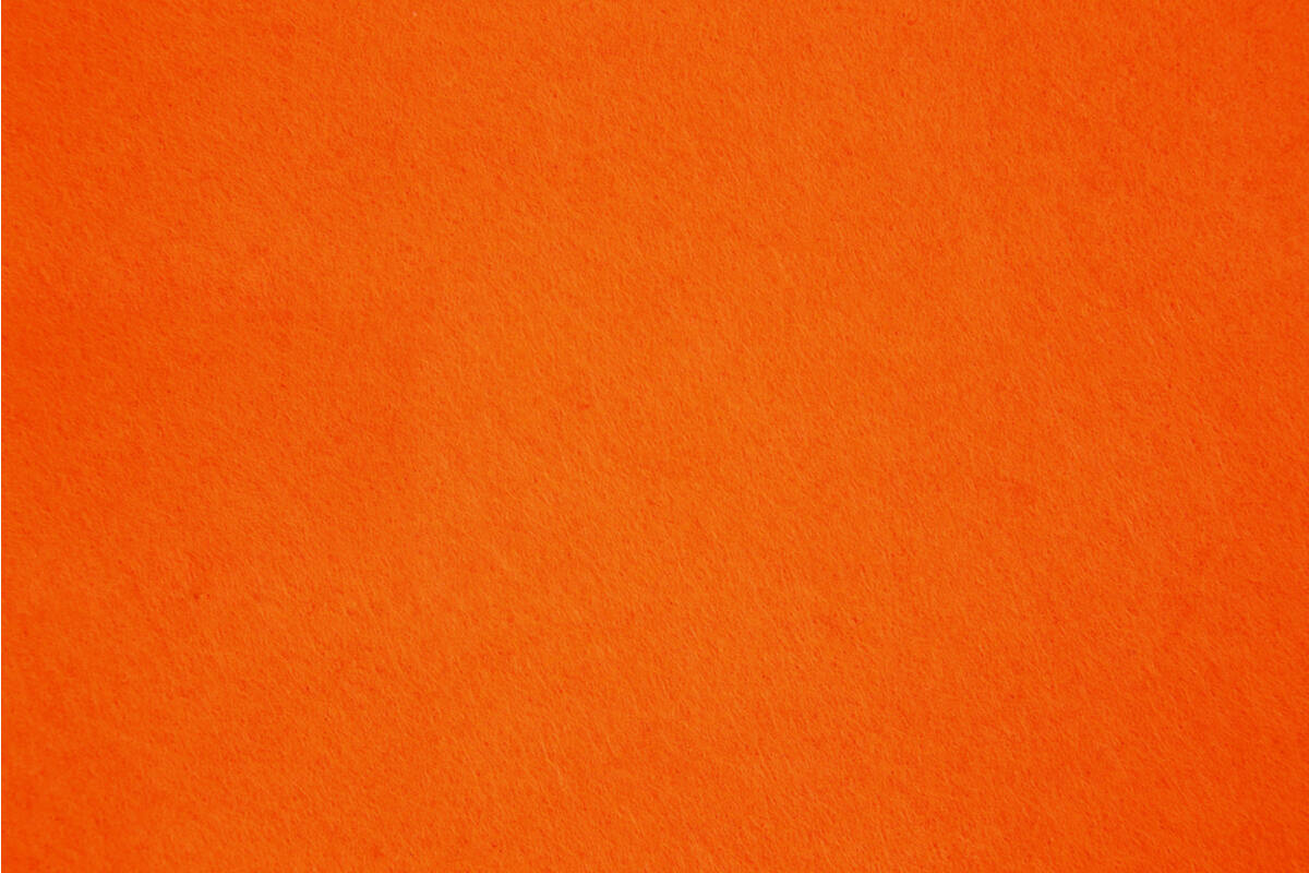 Viltlap oranje, 20 x 30 cm