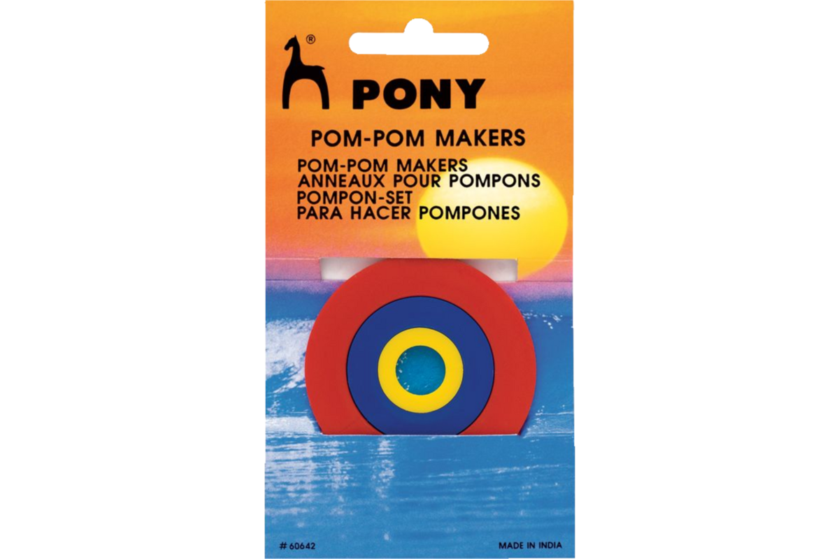 Pompom maker basic 3 stuks maten s/m/l