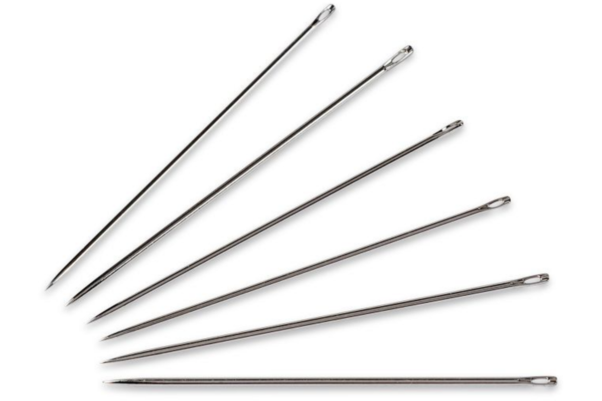 Naainaald nr.3-7  ass., 25 stuks