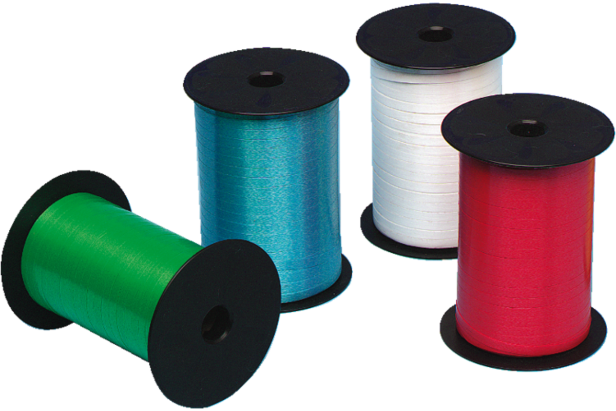 Krullint 5 mm wit, 500 mtr.