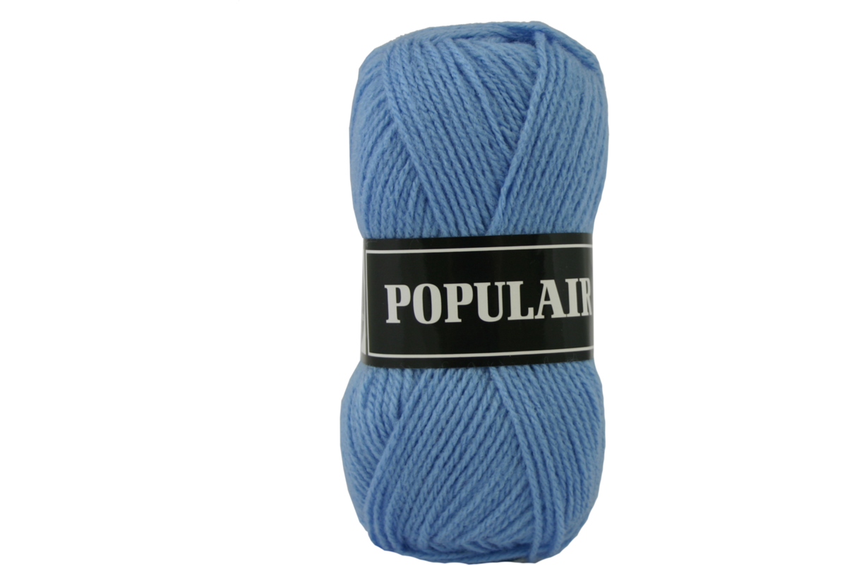 Breigaren populair acryl lichtblauw 50 gram, 120 meter