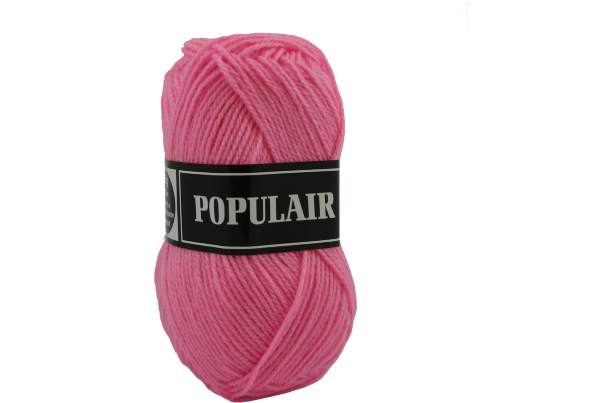 Breigaren populair acryl zachtroze 50 gram, 120 meter