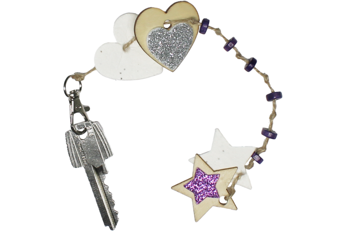 Foamstickers sterren assorti, 500 stuks