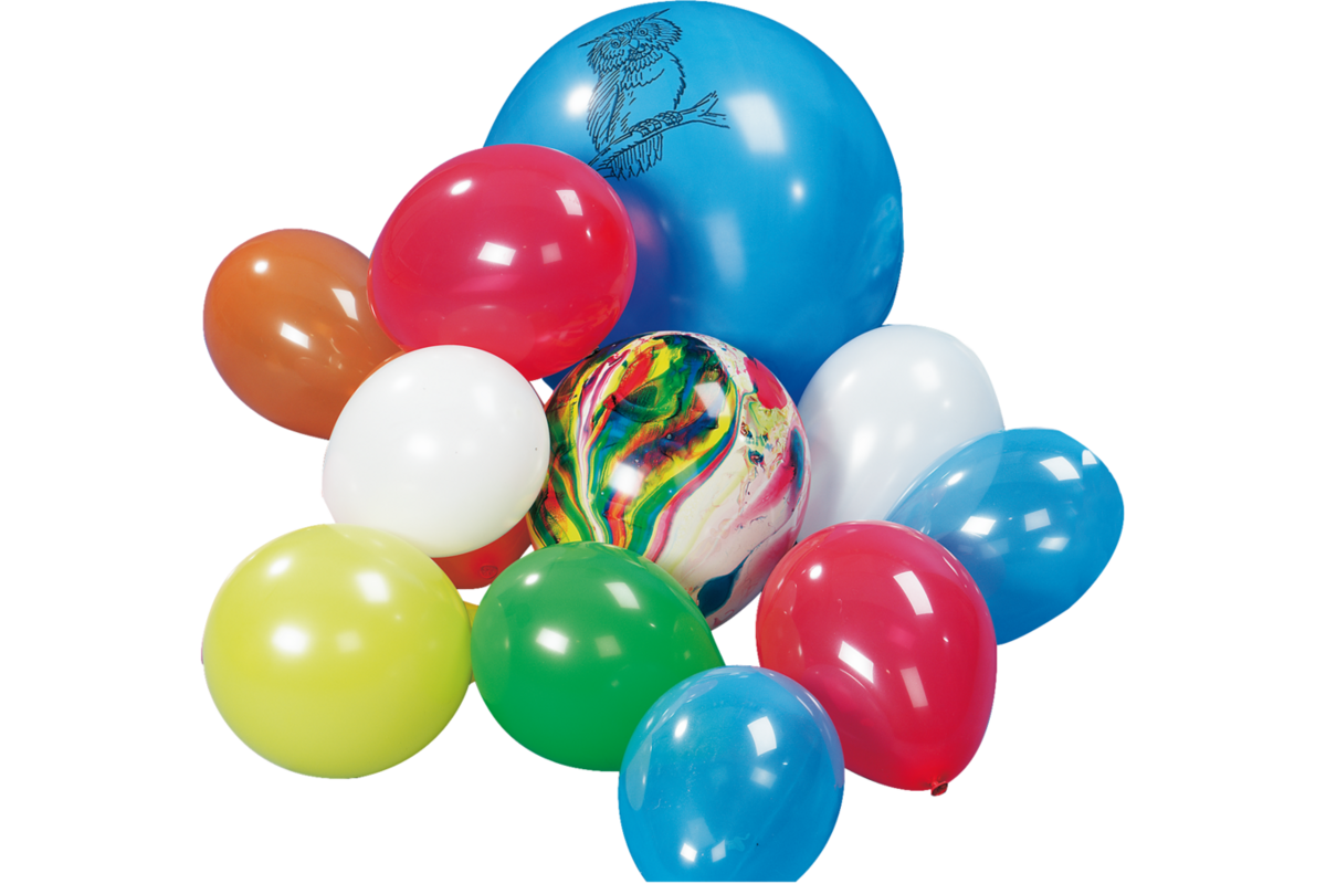 Ballonnen 100 stuks ass.