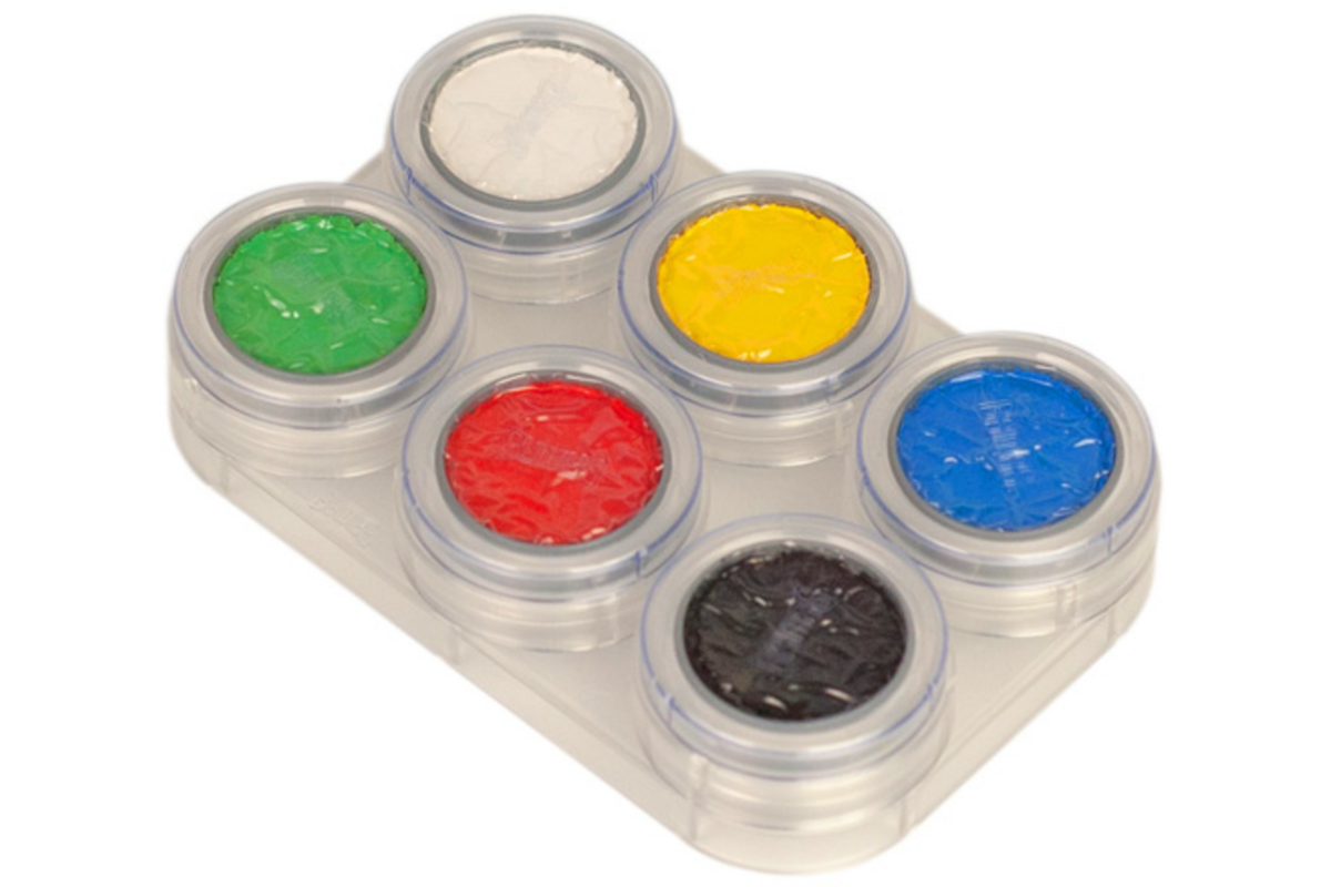 Schminkpallet professional, 6 kleuren