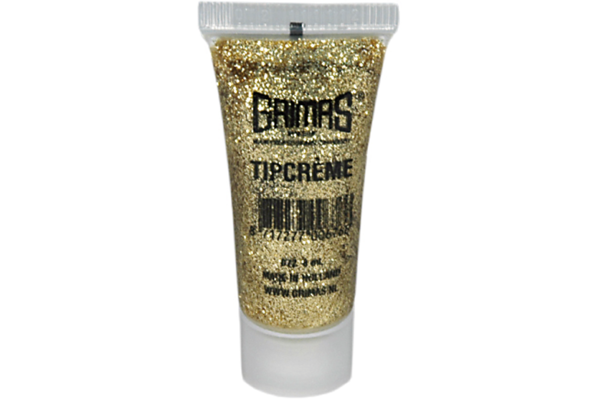 Tip creme glitter goud   , 8 ml
