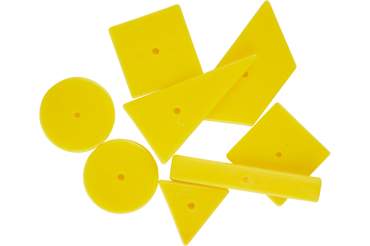 Rolf More - Hamertje tik Geo figurenset, 144 stuks