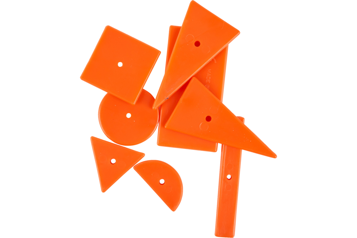 Rolf More - Hamertje tik Geo figurenset, 144 stuks