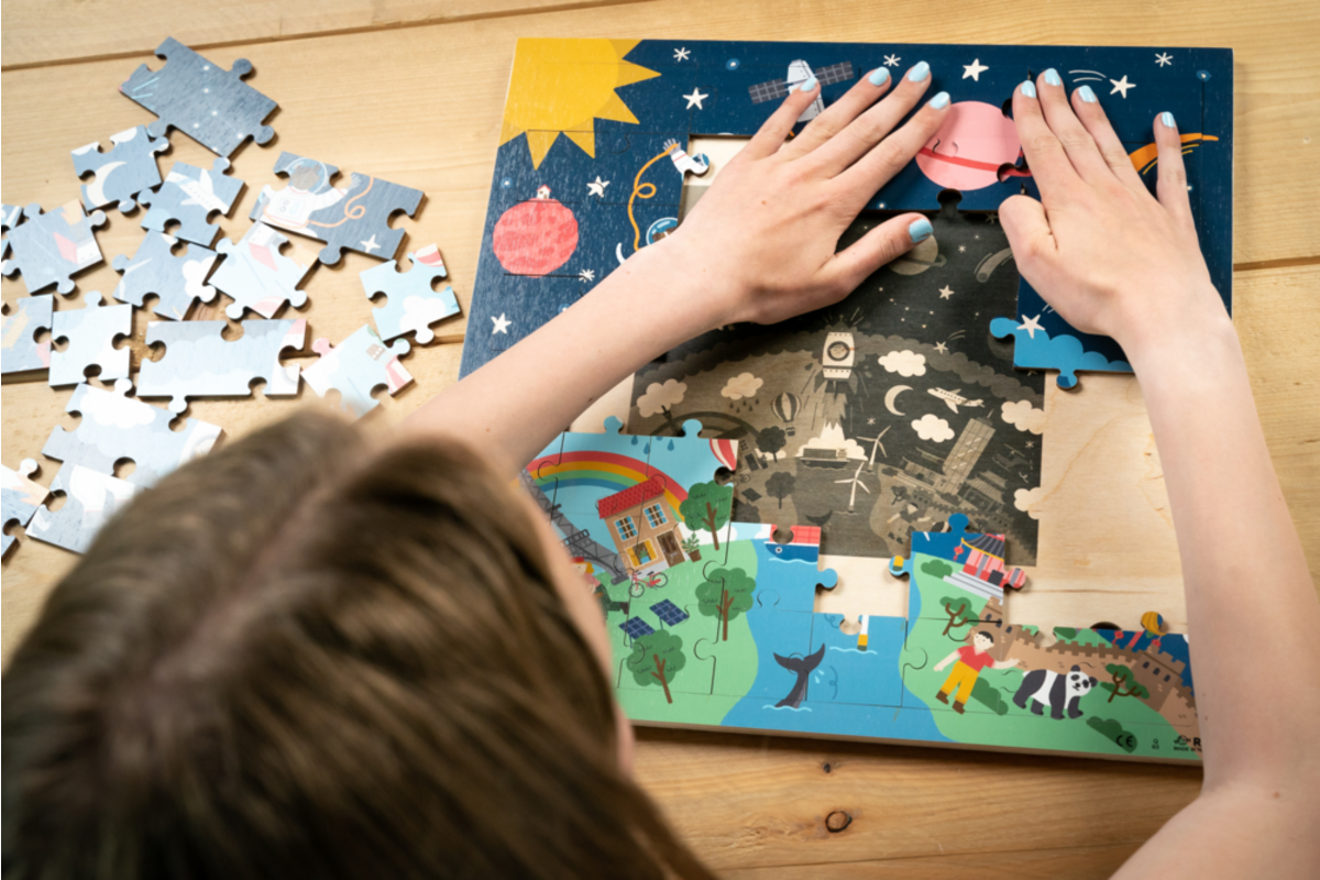 Rolf Puzzels - Puzzel boven en onder de grond - heelal