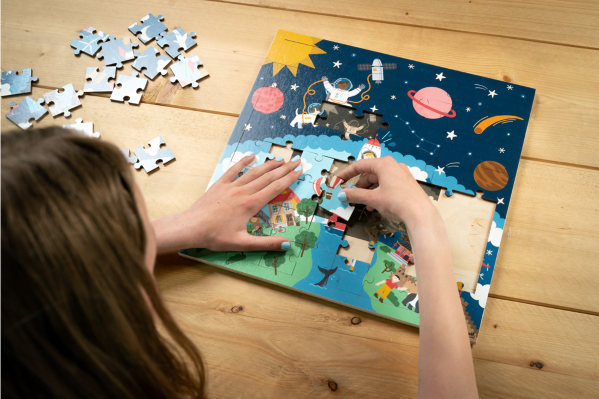 Rolf Puzzels - Puzzel boven en onder de grond - heelal