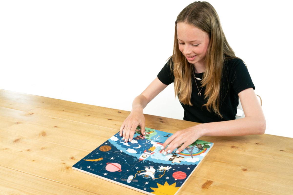 Rolf Puzzels - Puzzel boven en onder de grond - heelal
