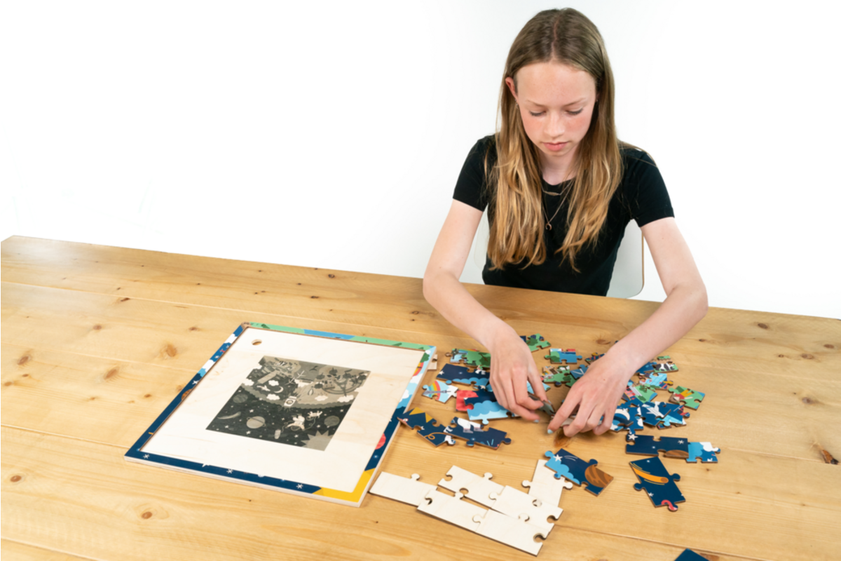 Rolf Puzzels - Puzzel boven en onder de grond - heelal