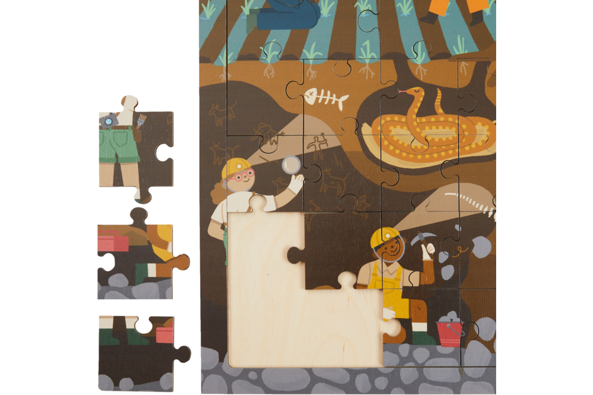 Rolf Puzzels - Puzzel boven en onder de grond - voedsel verbouwen