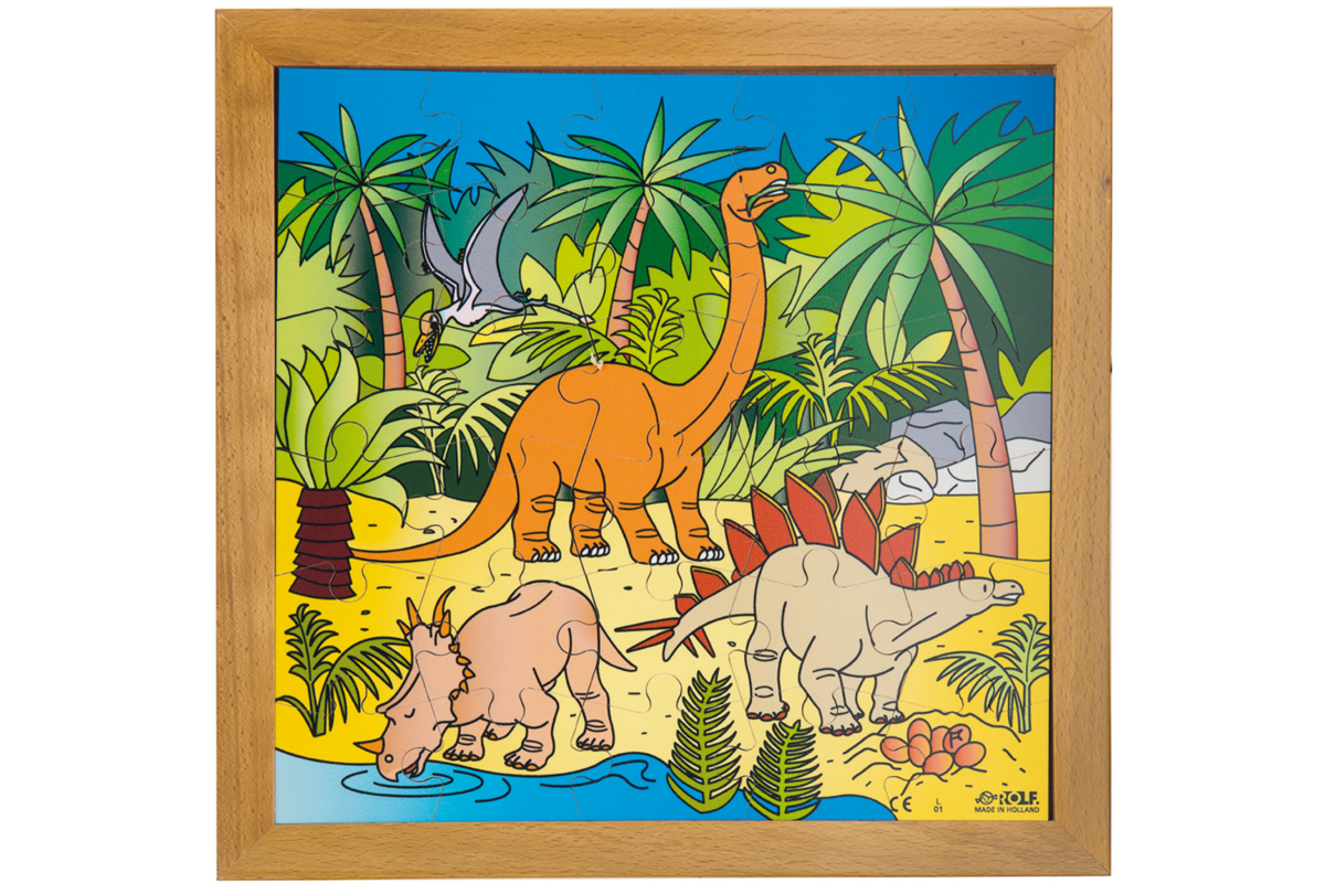 Rolf Puzzels - Puzzel Dinosaurus, 30 stukjes