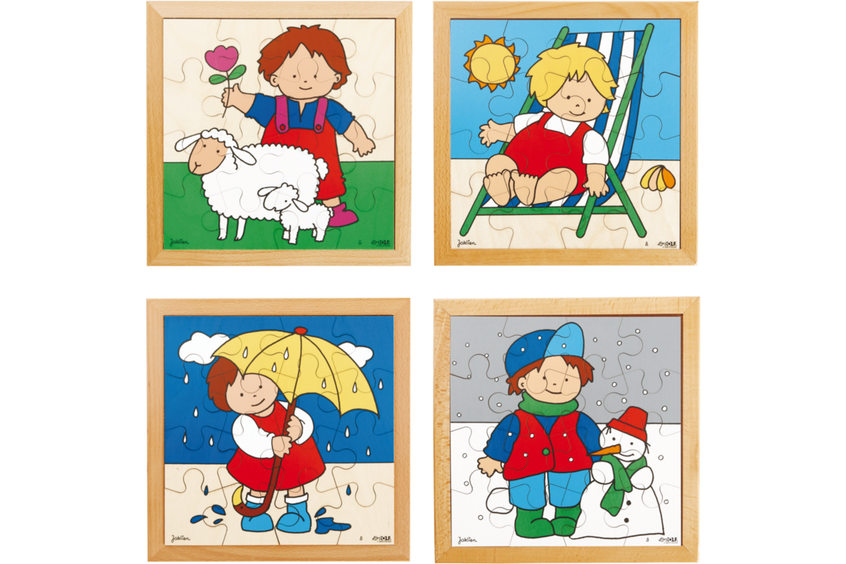 Rolf Puzzels - Puzzelserie jaargetijden