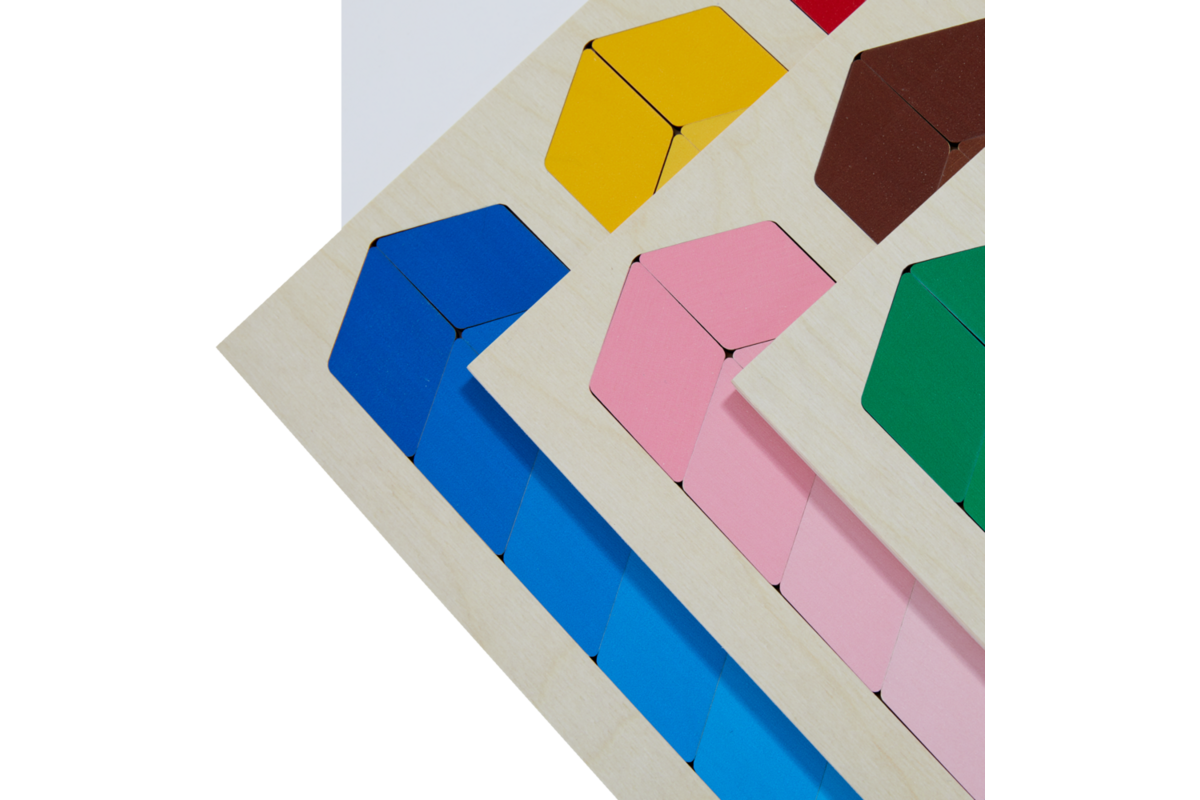 Rolf Puzzels - Puzzelserie Kleurnuance, set van 3 stuks