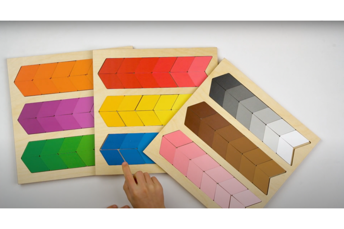 Rolf Puzzels - Puzzelserie Kleurnuance, set van 3 stuks