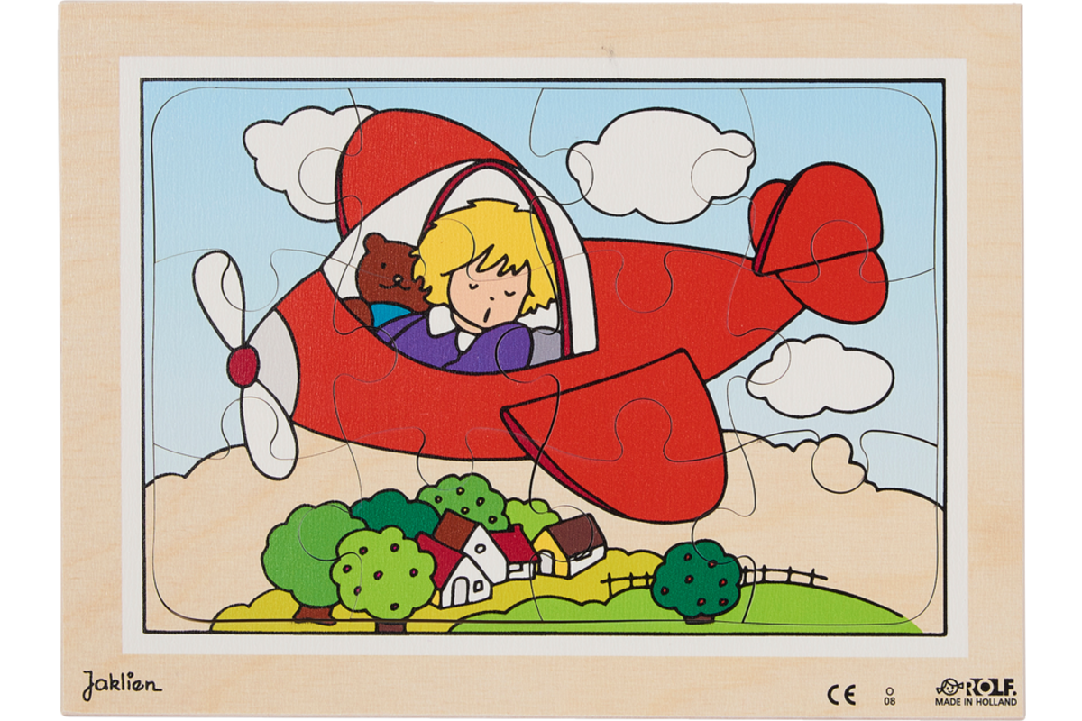 Rolf Puzzels - Puzzelserie transport 2, 12 stukjes per puzzel