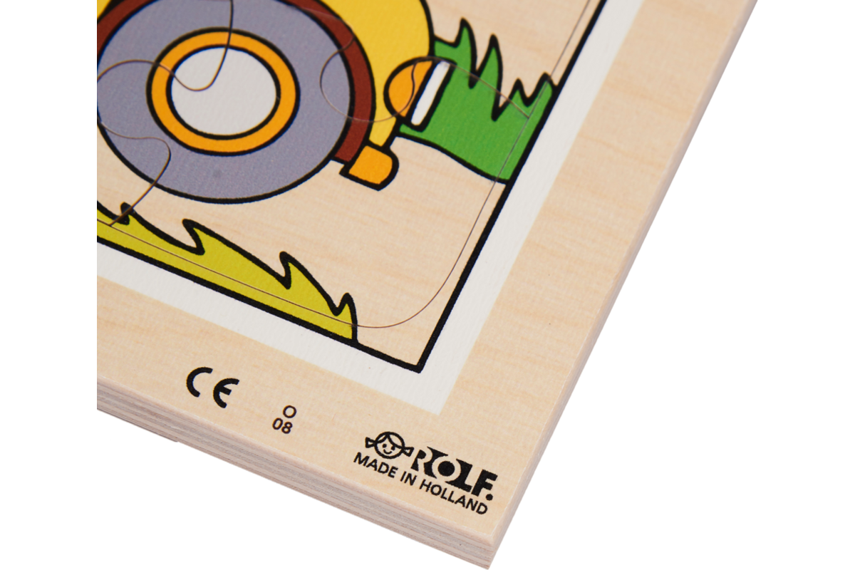 Rolf Puzzels - Puzzelserie transport 2, 12 stukjes per puzzel