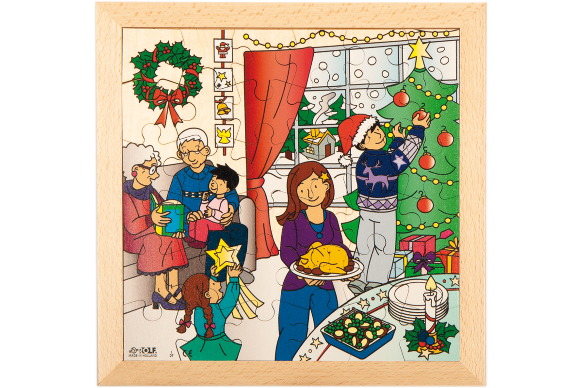 Rolf Connect - Puzzel Kerstmis, 36 stukjes