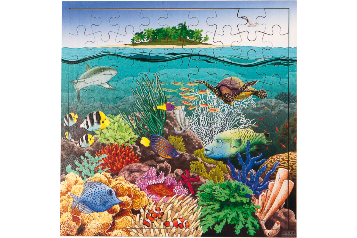 Rolf Connect - Puzzel Koraalzee 37,5 x 37,5cm, 81 stukjes