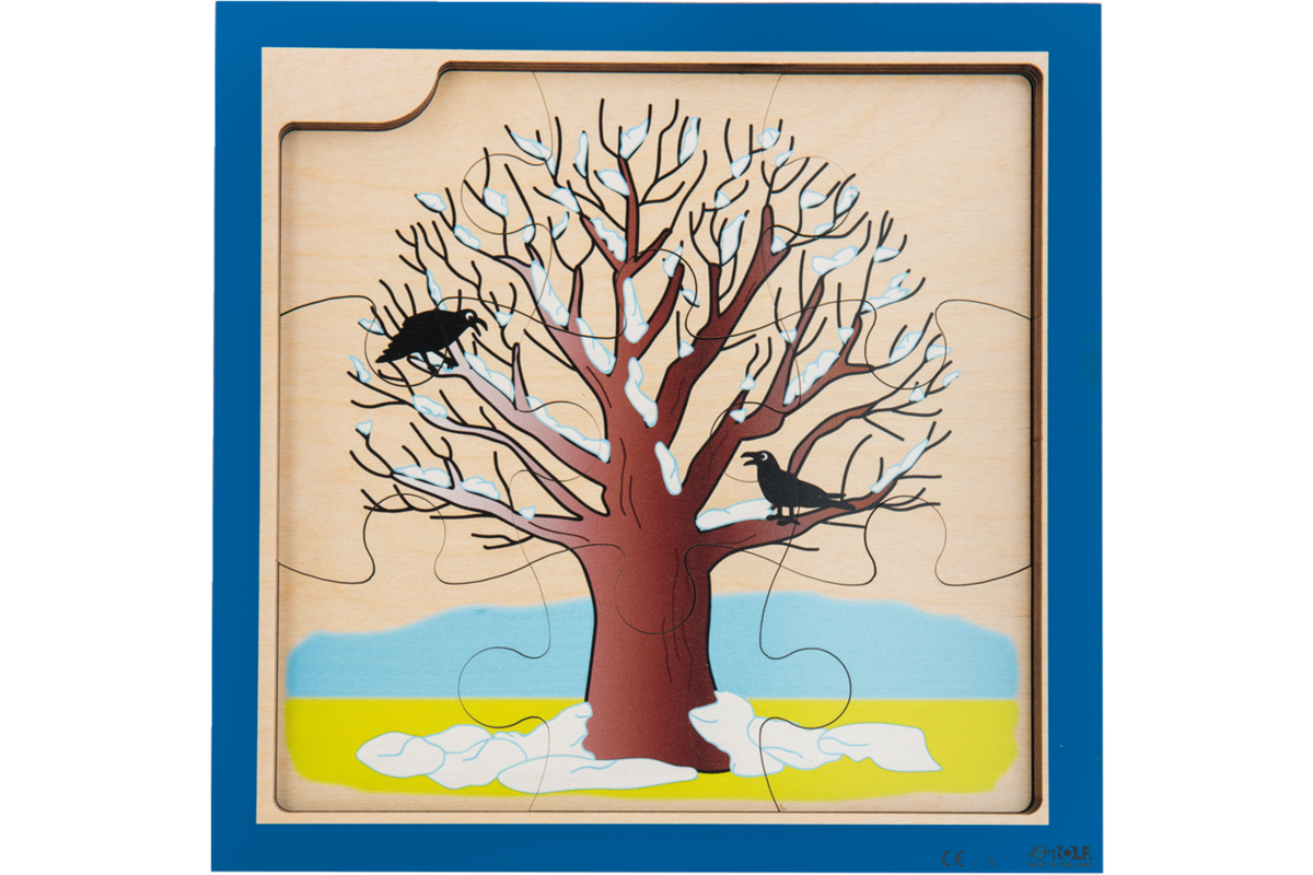 Rolf Puzzels - Groeipuzzel boom, 4 lagen, 36 stukjes